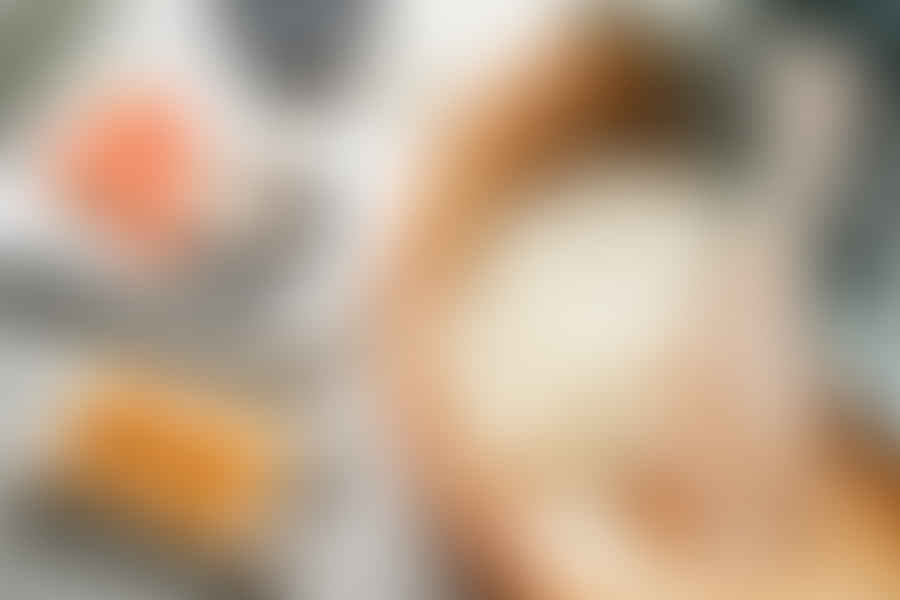 Cooked sushi rice in a rice cooker