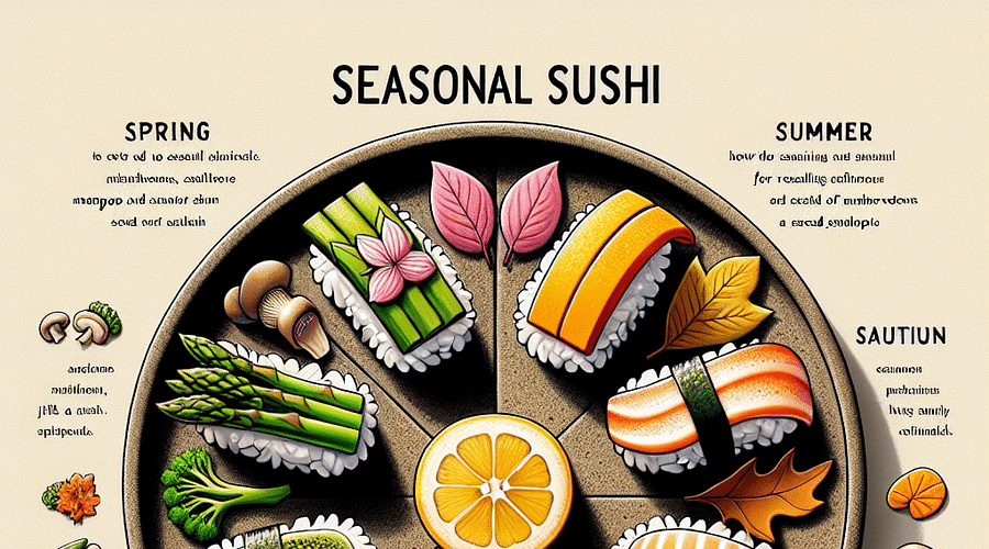 Seasonal Sushi: How to Select and Use Seasonal Ingredients for Fresh, Flavorful Sushi All Year Round