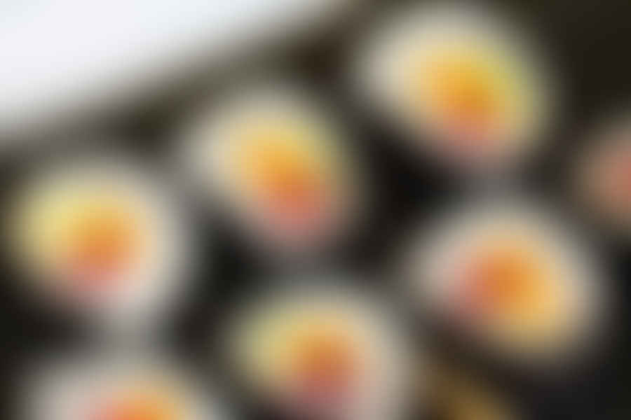 Sweet potato sushi topping